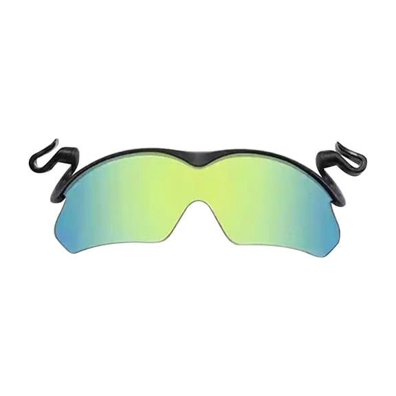 Konghyp Coated Polarizing Clip Hat Sunglasses - Adjustable Rotation Outdoor Sports Glasses With Resistant Lens For Road Sub And Clear Vision