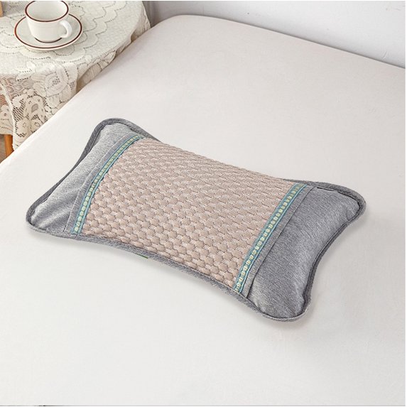 Konghyp Cooling Pillow Case - Ice Silk Summer Pillow Cover with Neck Support, Breathable & Washable Nylon Pillowcase for Hot Sleepers, Temperature Regulating Bedding Accessory