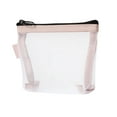 thumbnail image 1 of Konghyp Cosmetic Mesh Storage Bag, Portable Travel Lipstick Storage Bag, Zipper Bag for Toiletries, Makeup Organizer, Compact and Lightweight, Versatile Cosmetic Case, Transparent Makeup Pouch, 1 of 3