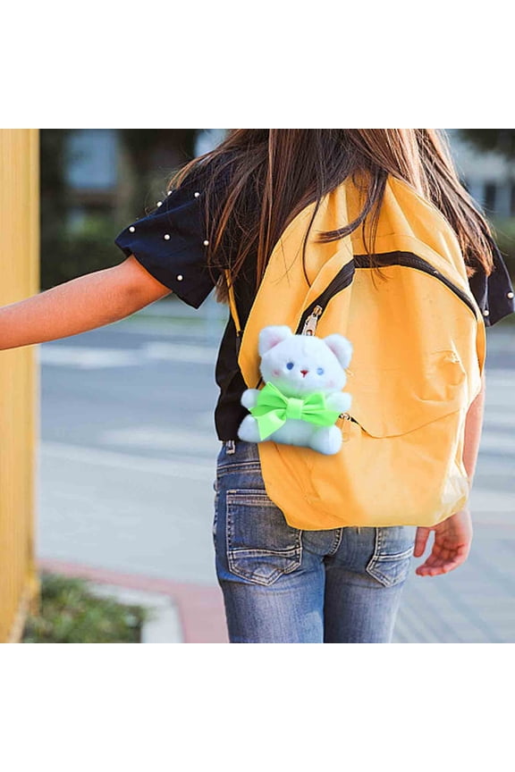 Cute Bear Pendant Plush Toy – Adorable Plush Doll Keychain, Perfect for Kids and Adults, Great for Personalizing Bags or as a Sweet Gift for Bear Lovers and Plush Toy Collectors