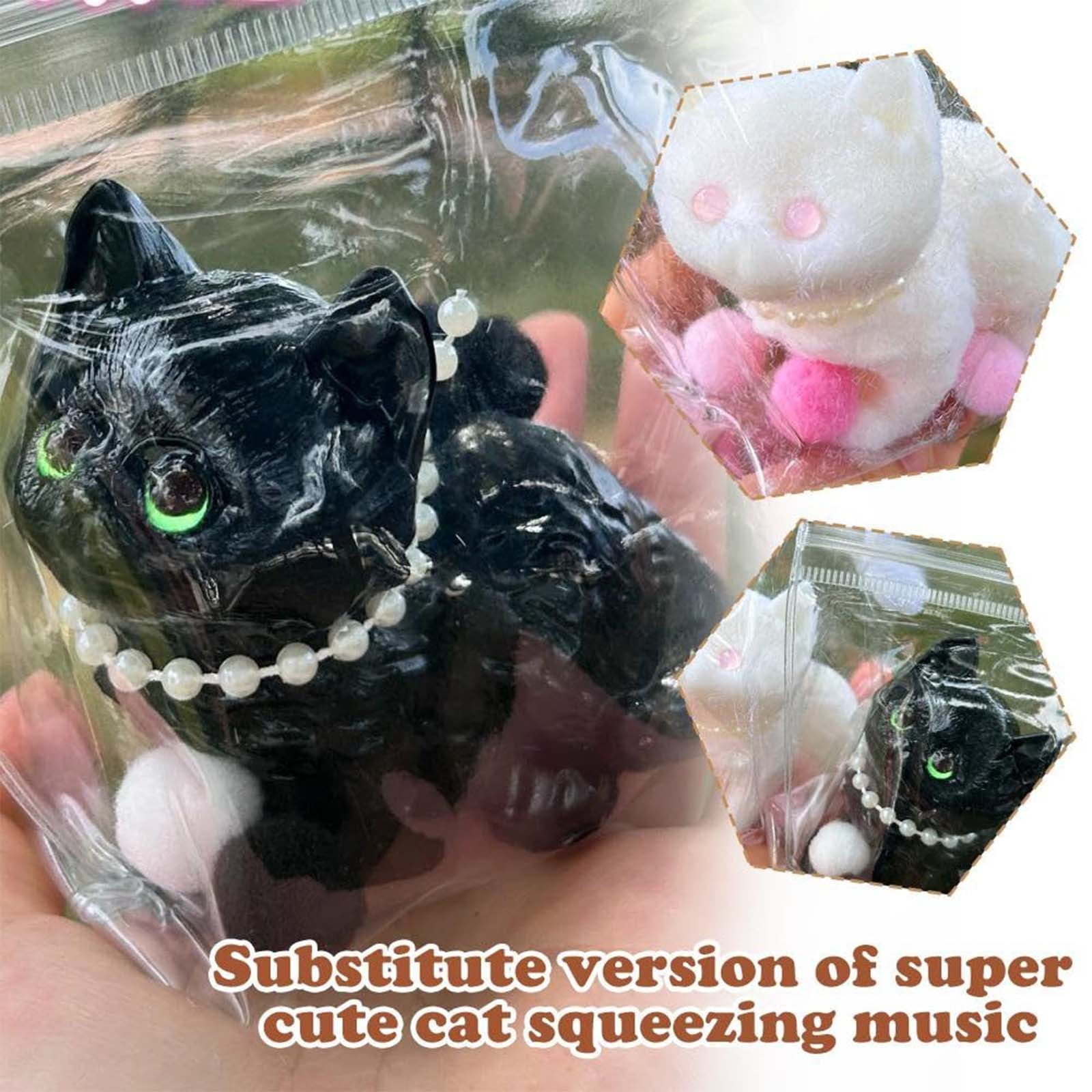 Konghyp Cute Cat Stress Relief Toy – Fidget Toys for Anxiety ... - Home Cat Stress Relief