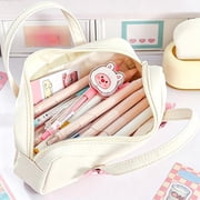 Konghyp Cute Cats Pencil Case, Portable Multi-Functional Stationery Pouch, Lightweight Storage Organizer, Ideal for Office and Study, Perfect for Gifts and Personal Use