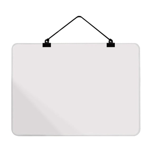 Konghyp Double Sided Magnetic Writing Board, Whiteboard, Memo Board, Multifunctional Office/Home Display, Magnetic Memo Note Holder, Erasable Drawing Board