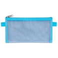 thumbnail image 1 of Konghyp Exquisite Transparent Mesh Pencil Case Storage Bag, Versatile Organizer for Pens and Pencils, Clear Nursery Pouch for Office Supplies, Stylish Nylon Pouch for Travel and Work, 1 of 6