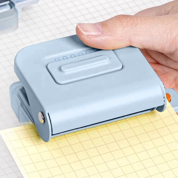 Konghyp Flexible Hole Punch for A4 Paper, 3 and 6 Hole Paper Puncher, Durable Office Tool for Document Organization, Efficient Binder for Homework and Study Materials