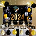 thumbnail image 1 of Konghyp Graduation Decorations Banner 2024 – Congratulations Graduation Banner with Photo Backgrounds; Perfect for Celebrating Graduation Day and Making Memorable Photos., 1 of 8