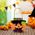 thumbnail image 1 of Konghyp Halloween Candy Bag, Trick or Treat Handbag, Fun Party Props, Reusable Gift and Storage Bag, Assorted Halloween Designs, Non-Woven Fabric Halloween Treat Bags, 1 of 9