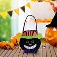 thumbnail image 1 of Konghyp Halloween Candy Bag, Trick or Treat Handbag, Fun Party Props, Reusable Gift and Storage Bag, Assorted Halloween Designs, Non-Woven Fabric Halloween Treat Bags, 1 of 9