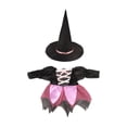 thumbnail image 1 of Konghyp Halloween Doll Costume Set, 18 Inch Doll Accessories, Witch Hat & Dress, Fun Dress-Up for Dolls, Halloween Dress-Up Outfit, Creative Matching Play, 1 of 6