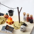 thumbnail image 1 of Konghyp Halloween Dollhouse Decoration Set, Spooky Ornament Toys, Pumpkins, Skulls, Reusable Holiday Accessories for Parties and Celebrations, 1 of 6
