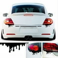 thumbnail image 1 of Konghyp Halloween Red Killing Tail Lamp Dropping Car Decal, Car Headlight Modification Sticker, Reflective Scratch Cover, Terror Theme Decoration for Halloween, Easy Installation, PVC Material, 1 of 7