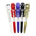 thumbnail image 1 of Konghyp Halloween Skeleton Boxing Pen, LED Light Ballpoint Pen, Ergonomic Grip Writing Tool, Fun Multi-Functional Stationery, Classroom Dormitory Accessory, 1 of 7