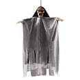 thumbnail image 1 of Konghyp Halloween Voice Control Witch Hanging Ghost, LED Light Emitting Skeleton Ghost Decoration for House, Interactive Voice Activated Pendant for Indoor and Outdoor Halloween Decor, 1 of 6