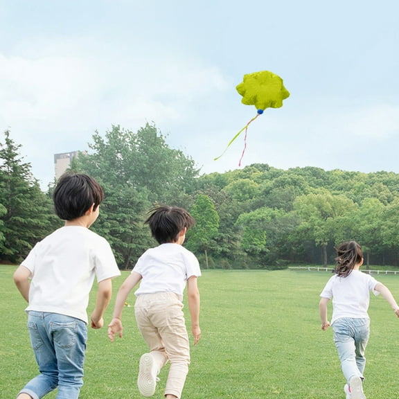 Konghyp Hand Thrown Parachute, Outdoor Sports Toy, Air Drop Paraglider, Fun Flying Toy, Portable Gliding Experience, Interactive Play for All Ages