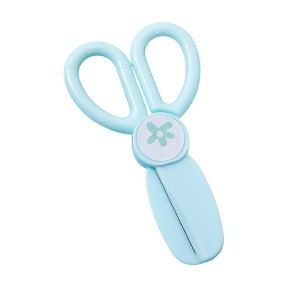Konghyp Handmade Scissors, Safe Plastic Scissors, Round Tip Design, Ergonomic Handle, Non-Injury Cutting Tool for Crafting and DIY Projects, Effort-Saving Scissors for Easy Use