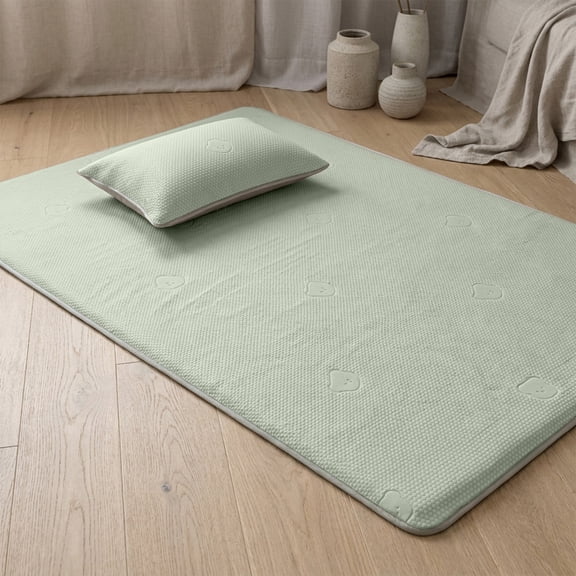 Konghyp Ice Silk Mattress Cooling Mat, Breathable Bed Sheet, Washable Soft Fabric, Summer Sleep Essential, Foldable Portable Sleeping Solution