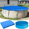 thumbnail image 1 of Konghyp Inflatable Pool Cover – Rectangular Design Fits 120" x 96" Pools – Rainproof and Waterproof Round Blow-Up Pool Covers to Protect Your Pool from Debris and Weather Elements, 1 of 6