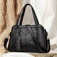 thumbnail image 1 of Konghyp Large Tote Bag for Women – Soft Leather Handbag with Crossbody Strap – High-Capacity Purses Ideal for Daily Use, Fashionable and Versatile for Every Occasion, 1 of 4