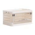 thumbnail image 1 of Konghyp Living Room Storage Box With Wheels, Foldable Trolley Organizer, Durable Plastic Storage Solution for Home and Office, Easy to Clean, Multi-Purpose Storage Bin, 1 of 6