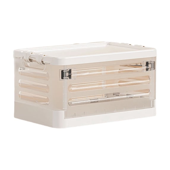 Konghyp Living Room Storage Box With Wheels, Foldable Trolley Organizer, Durable Plastic Storage Solution for Home and Office, Easy to Clean, Multi-Purpose Storage Bin