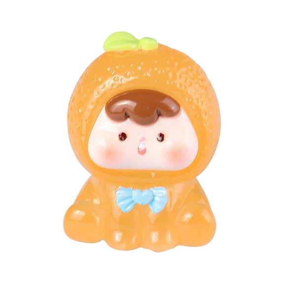 Konghyp Luminous Resin Fruit Ornaments – Three-Dimensional DIY Accessories for Desktops and Cars – Fun Hand Play Decor for Creative Home and Vehicle Accents