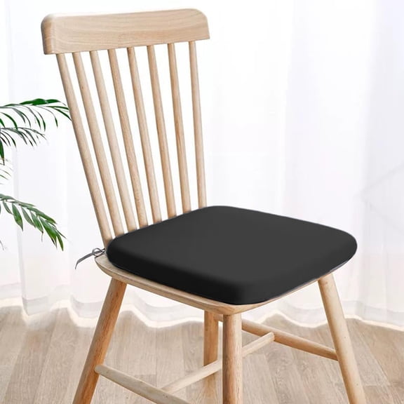 Konghyp Memory Foam Chair Cushion, Non-Slip Seat Pad, Breathable Stool Cushion for Home, Office, Kitchen, Comfort and Support, Easy to Clean, Stylish Decor