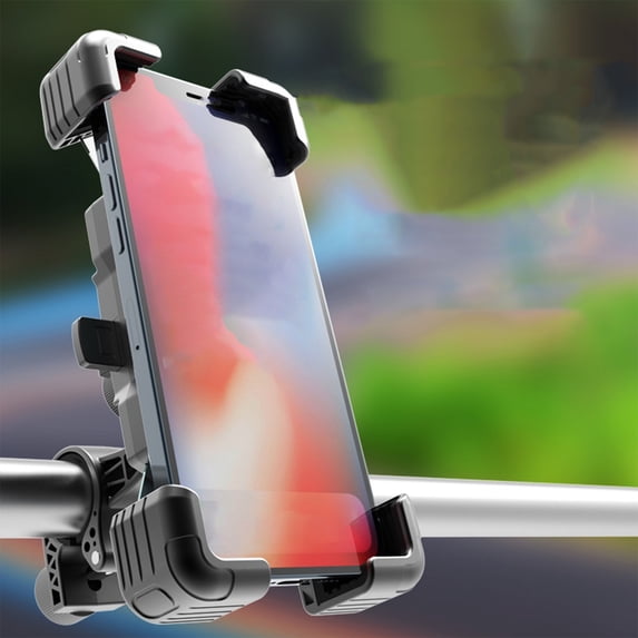 Konghyp Motorcycle Mobile Phone Holder – Shockproof Frame for Electric Bicycle, Rotatable Design for Convenient Navigation, Essential Accessory for Safe Riding and Easy Use