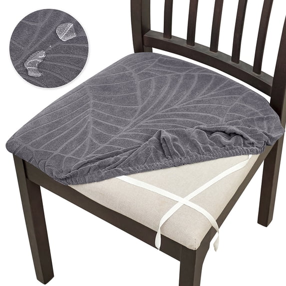 Konghyp Office Chair Seat Cover, Washable Fabric, Stretchable Protector, Stain-resistant Slipcover, Suitable for All Seasons, Elegant Design for Home and Restaurant
