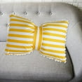 thumbnail image 1 of Konghyp Polka Dots Bow Pillow, Velvet Lumbar Cushion, Decorative Pillow for Living Room, Office, Unique Detachable Design, Stylish Home Accent, 1 of 6