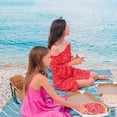 thumbnail image 1 of Konghyp Polyester Turkish Beach Towel, Absorbent Bath Towel, Multi-functional Shawl, Oversized Drying Towel, Lightweight Travel Blanket, Soft and Durable Beach Blanket, 1 of 6