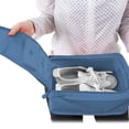 thumbnail image 1 of Konghyp Portable Travel Shoe Storage Bag, Foldable Multi-Functional Organizer for Shoes and Clothes, Hand Carry Shoe Bag with Compartments for Suitcase Luggage Packing Organization, 1 of 9