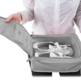 thumbnail image 1 of Konghyp Portable Travel Shoe Storage Bag, Foldable Multi-Functional Organizer for Shoes and Clothes, Hand Carry Shoe Bag with Compartments for Suitcase Luggage Packing Organization, 1 of 9