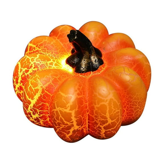 Konghyp Pumpkin Glowing Ornament, Halloween Light Lamp, LED Lantern Decoration, Festive Home Props, Party Centerpiece, Unique Gift Idea