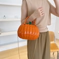 thumbnail image 1 of Konghyp Pumpkin Shape Handbag, Fashionable Women’s Crossbody Bag, Stylish Fall Accessory, Versatile Shoulder Bag, Trendy Small Fresh Design, Elegant Handbag for Casual Outfits, 1 of 7
