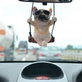 thumbnail image 1 of Konghyp Puppy Car Accessories – Cute Rearview Mirror Pendant for Car Decoration, Small Fresh Jewelry Featuring Adorable Puppy Design, Adds Charm to Your Vehicle., 1 of 6