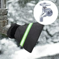 Konghyp Reusable Faucet Cover – Winter Outdoor Reflective Tape Design for Preventing Freezing, Essential for Protecting Outdoor Faucets from Cold Weather.