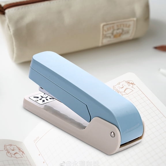 Konghyp Rotating Stapler for Office Use, Efficient 360° Stapling, High Capacity 25 Sheets, Durable Metal and Plastic Design, Ideal for Home and Workplace Supplies