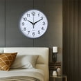 thumbnail image 1 of Konghyp Round Suction Wall Clock – 7.87 Inch Digital Wall Hanging Clock for Home Living Room and Study Decor, Perfect for Hotels and Easy to Read for Stylish Timekeeping, 1 of 6
