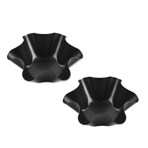 Konghyp Shape Carbon Steel Baking Bowl – Practical Flower Shaped Baking Pan for Tortillas and Salads – Essential Kitchen Tool for Home Bakers and Cooking Enthusiasts
