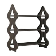 Konghyp Shoe Rack Organizer Three Tier, Plastic Shoe Storage, Entryway Shoe Holder, Space Saving Rack for Bedroom, Garage and Bathroom, Stylish and Functional Design