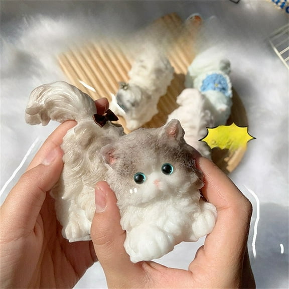 Konghyp Simulation Pet Toy – Pinch Music Decompression, High-Color Pet Doll, Cute Girl Gift, Stress Relief, Fun Ornament, Kids Toy, Interactive Plush