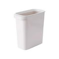 thumbnail image 1 of Konghyp Slim Plastic Trash Can, Kitchen Wastebasket, Narrow Garbage Bin, Modern Rectangular Container for Bathroom, Office, Stylish Space-Saving Solution, Easy to Clean and Use, 1 of 6