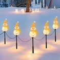 thumbnail image 1 of Konghyp Solar Snowman Ground Lamp, LED Christmas Lights, Outdoor Garden Decoration, Waterproof Holiday Decor for Patios, Front Yards, Christmas Party, 1 of 6