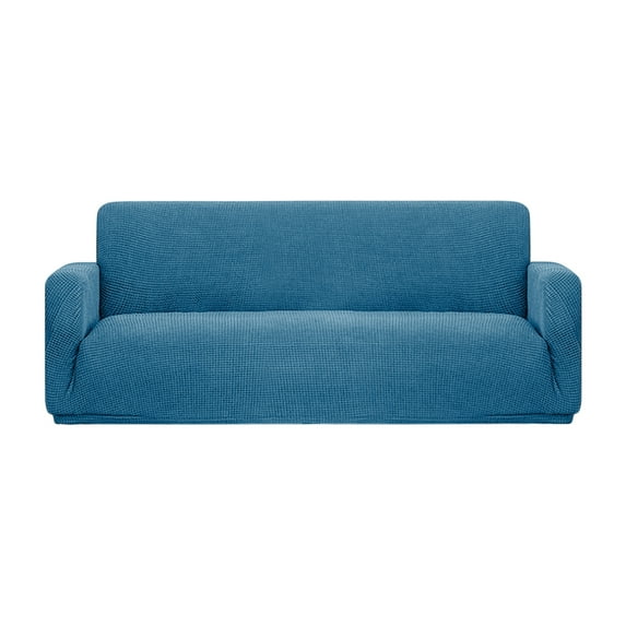 Konghyp Solid Color All Season Sofa Cover, Knitted Elastic Sofa Cushion, 360 Degree Protection, Washable and Stain Resistant, Perfect for Busy Households, Stylish Furniture Protector