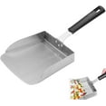 Konghyp Stainless Steel Food Transfer Shovel Versatile Mobile Shovel