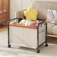 thumbnail image 1 of Konghyp Storage Container with Wheels, Large Storage Drawers for Shoes and Clothes, Multi-Purpose Organizer for Home, Easy Rolling Fabric Storage Bin, Versatile Underbed Storage Solution, 1 of 6
