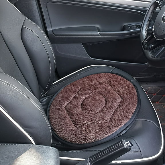 Konghyp Swivel Car Seat Cushion – Portable Chair Seat with Swivel Function – Enhances Comfort and Mobility in Vehicles – Perfect for Long Drives and Easy Seat Rotation.