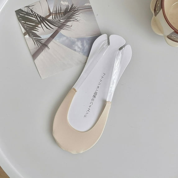 Konghyp Toe Topper Socks – High Heel Summer Thin Bottom Women’s Non-Slip Breathable Socks, Perfect for Comfort and Style, Ideal for Pairing with Heels and Open-Toe Shoes