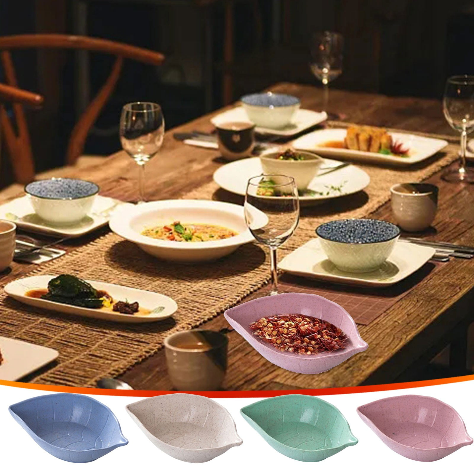 Konghyp Vinegar Plate Small Vinegar Bowl Condiment Bowls Condiment