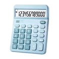 thumbnail image 1 of Konghyp Voice Calculator, 12 Digit Desktop Calculator, Financial Calculator, Portable Office Calculator, Ideal for Home and Store Use, Solar and Battery Powered, Mechanical Keyboard Feel, 1 of 6